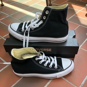 Black Hightop Converse Chuck Taylor
